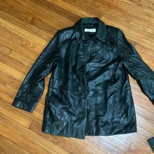 Liz Claiborne vintage leather jacket